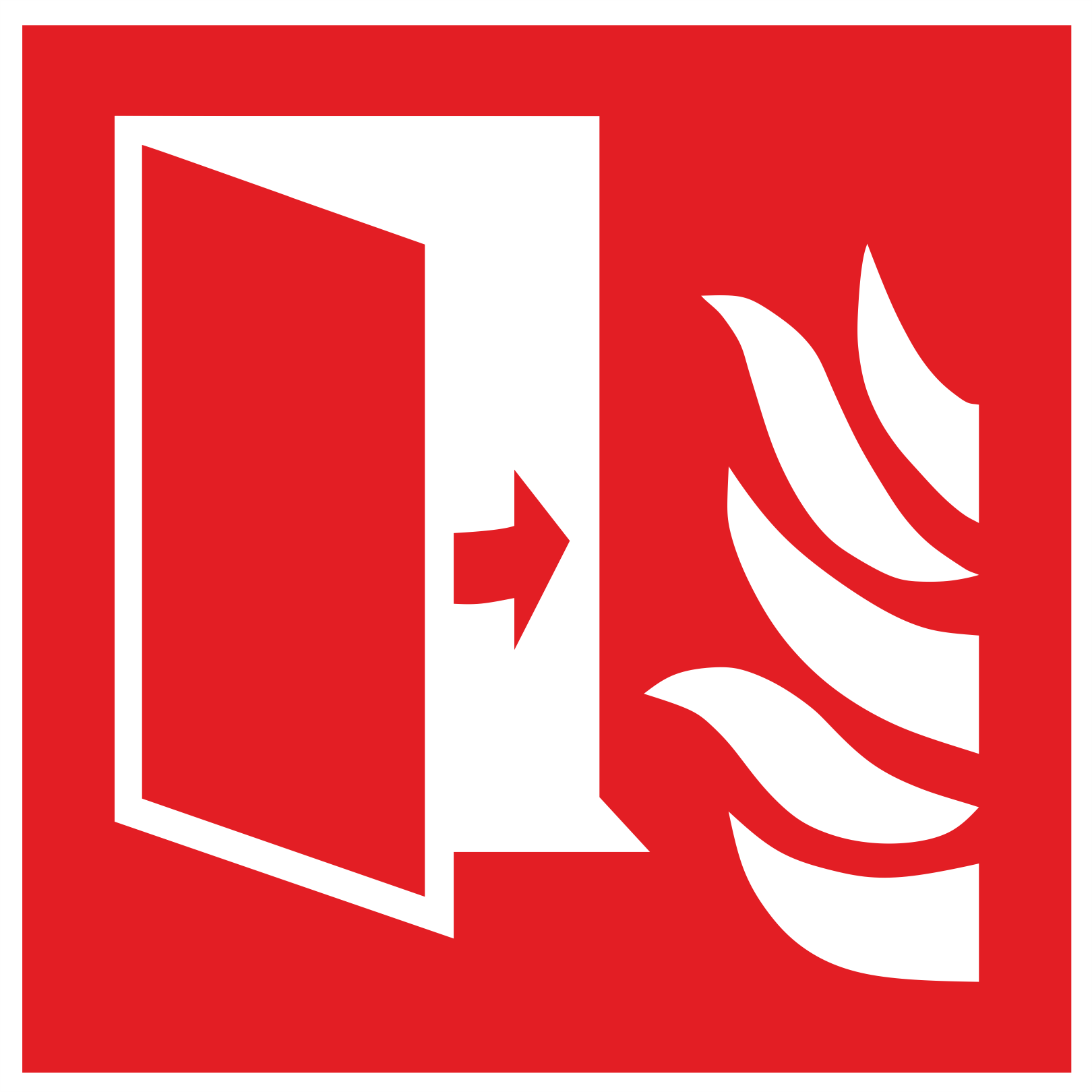 Fire protection door 