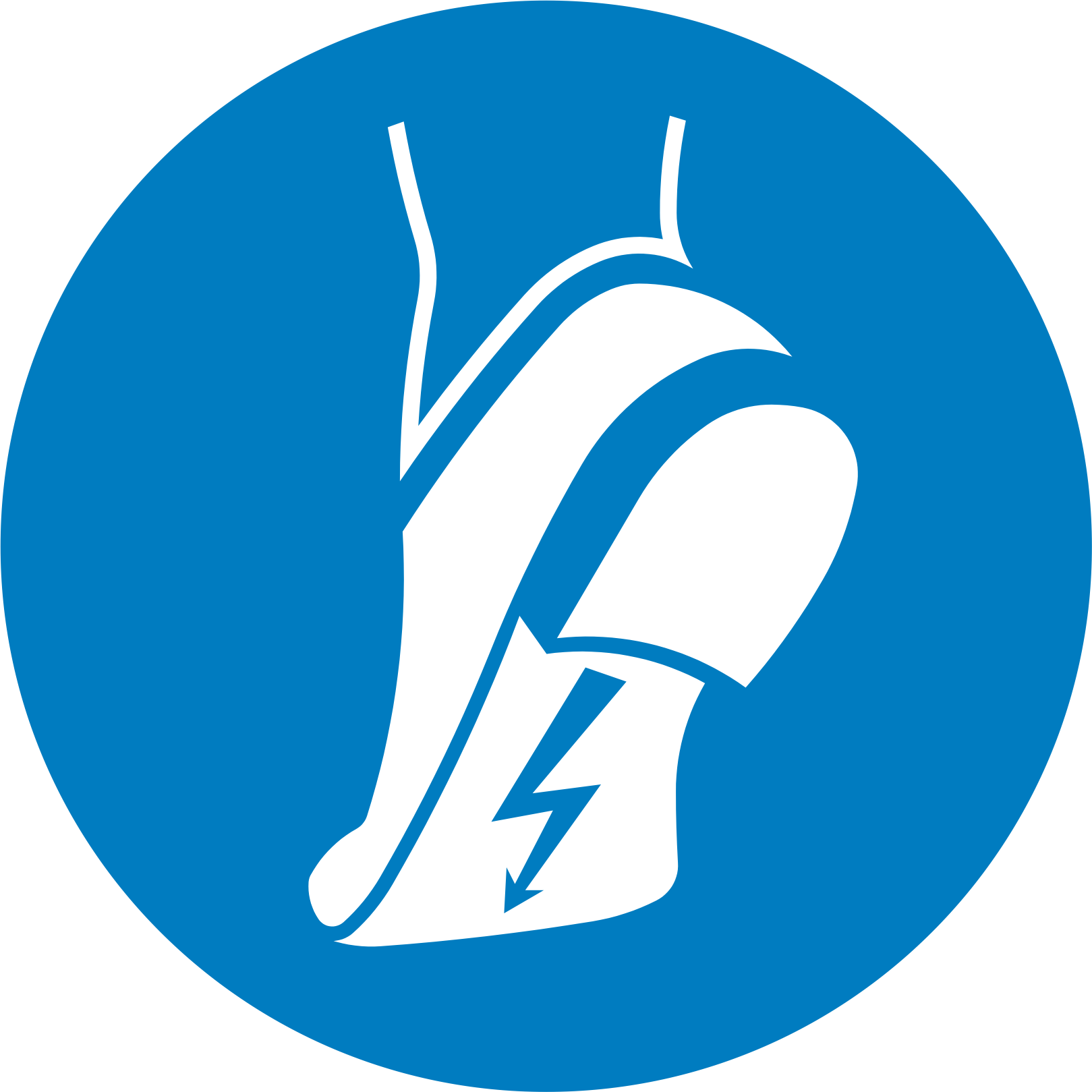 use footwear with anti-static or anti-spark features 