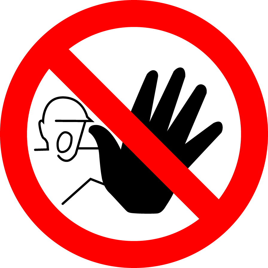 Strictly no admittance