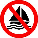 No sailing