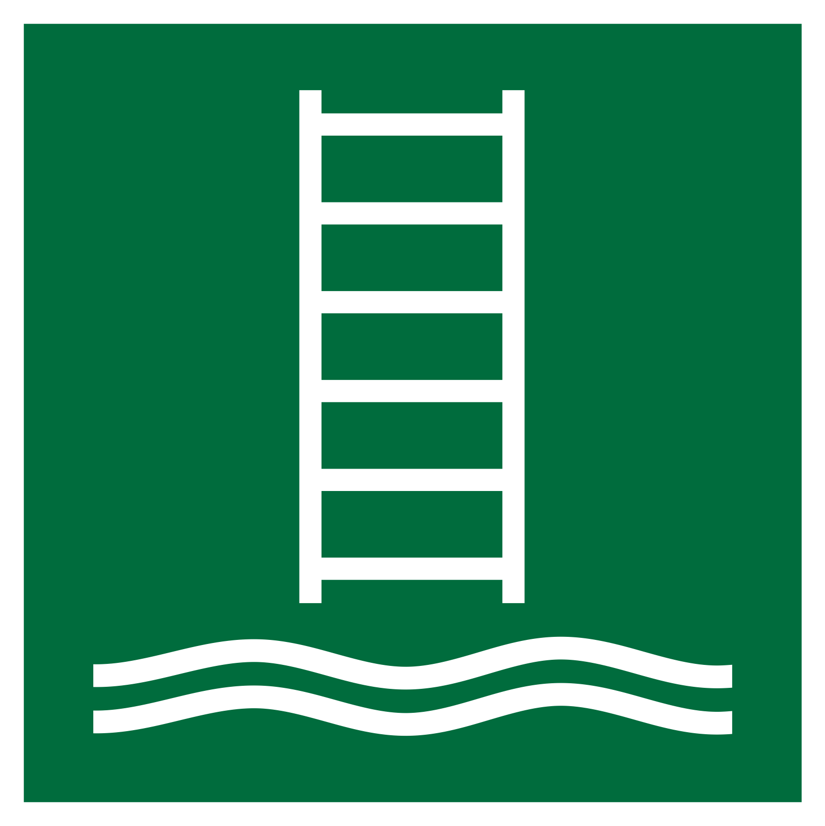 Embarkation ladder 