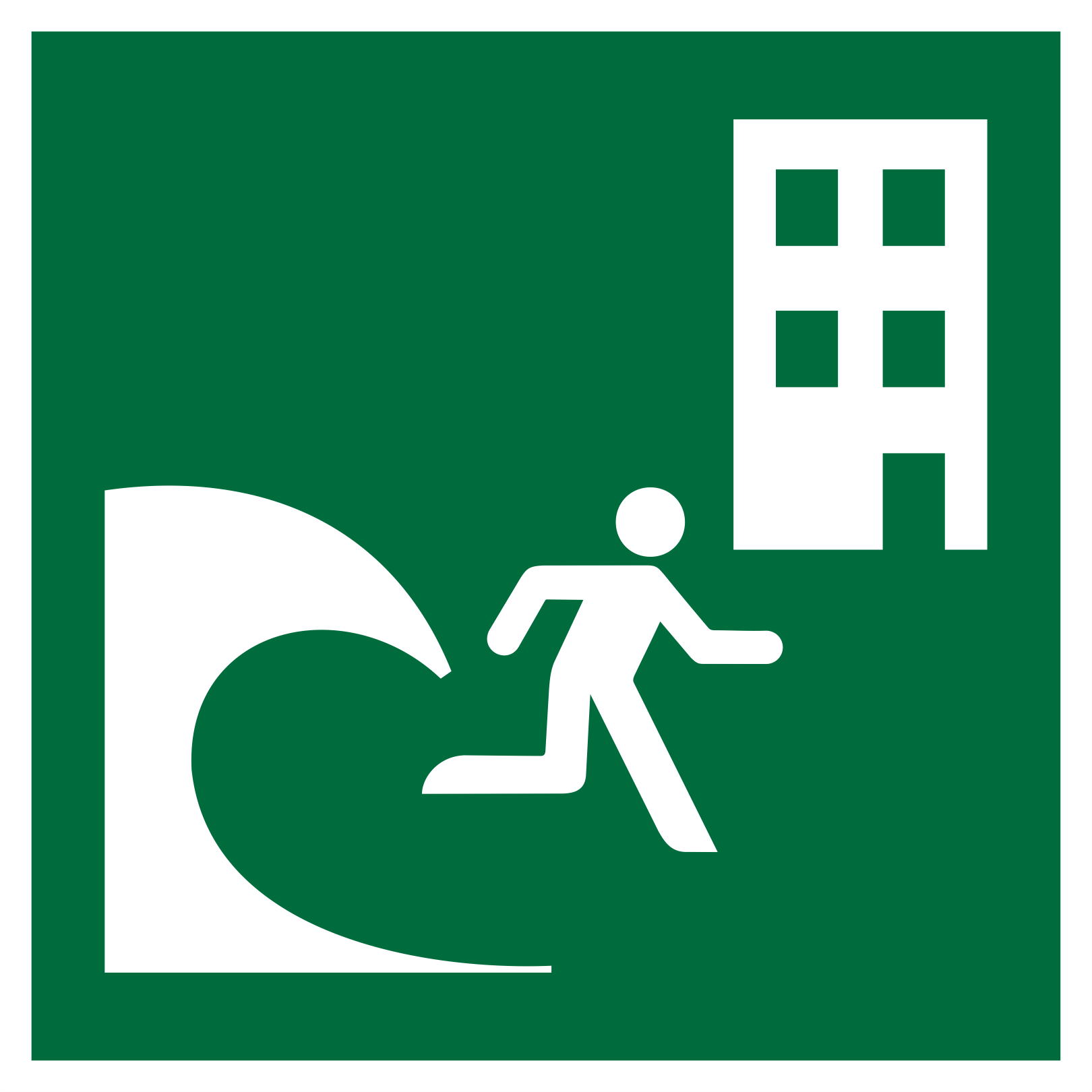 Tsunami evacuation building 