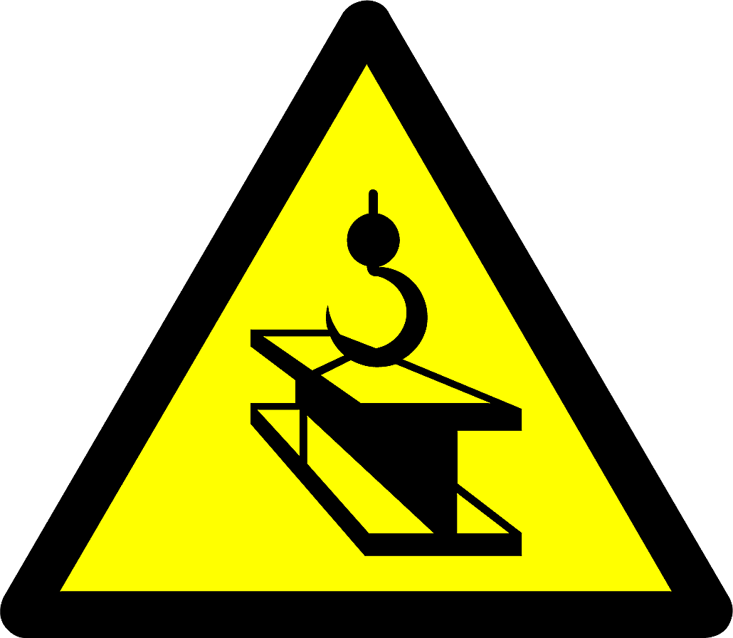 Warning overhead loads