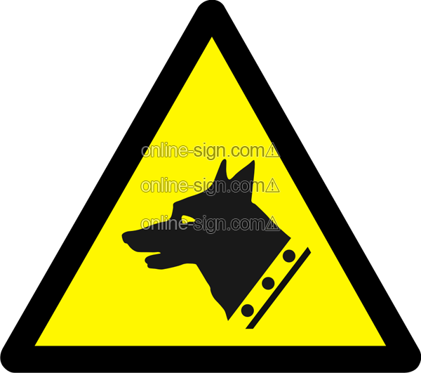 Warning guard dog