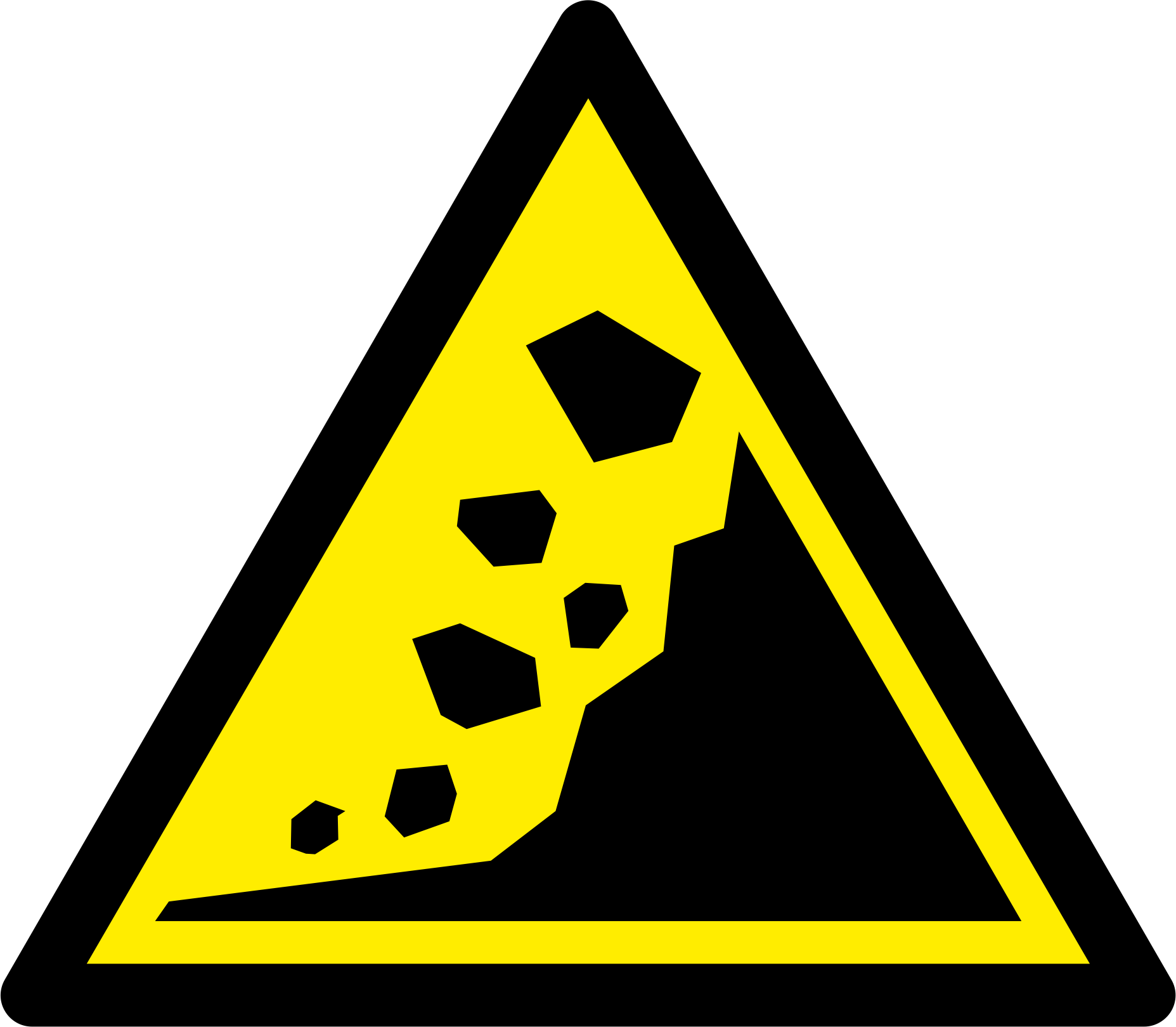 Landslide zone 