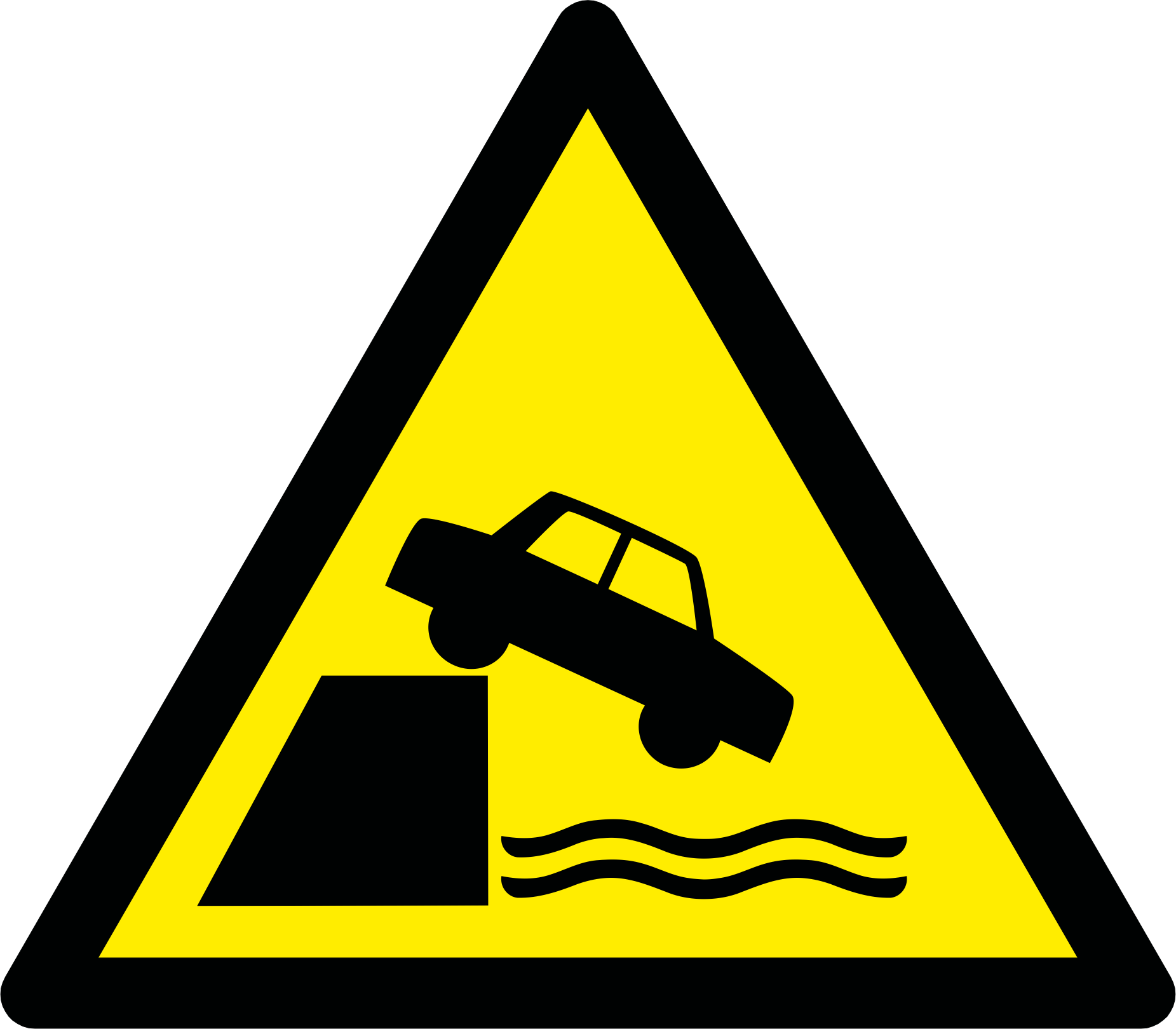 no guard rail and unprotected edges 