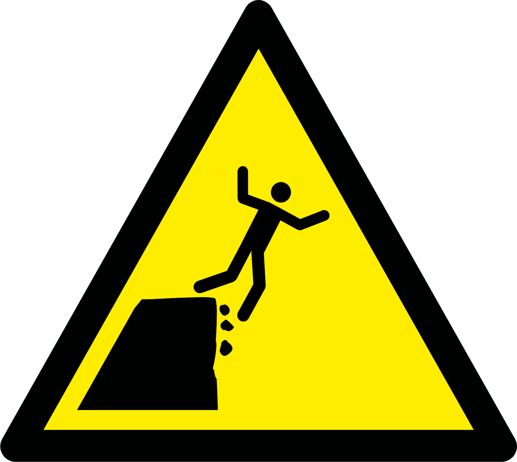unstable cliff edge 
