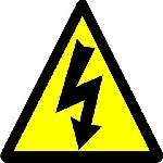 Danger high voltage