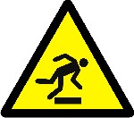Warning floor level obstacle